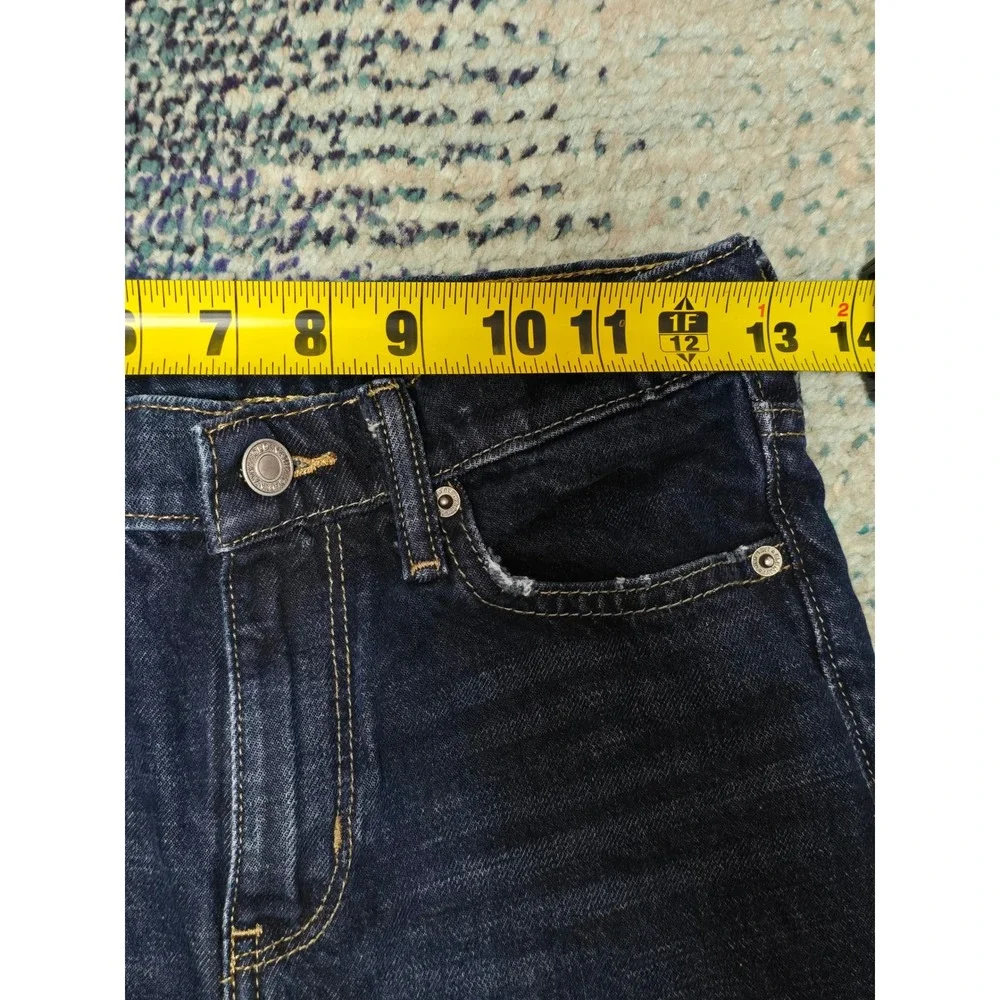 2 pair Old Navy Denim Short Kid 14 Slim Dark Wash Excellent‎ Original Loose (B)